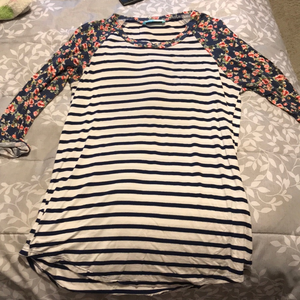 Chris and Carol baseball tee